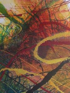 Detail Image for art ORIGINAL abstract PAINTING MODERN Art - SOLD
