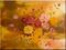 Art: ORIGINAL abstract LANDSCAPE PAINTING WITH FLOWERS       -        SOLD by Artist Nataera