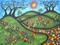 Art: The Magical Flowers by Artist Juli Cady Ryan