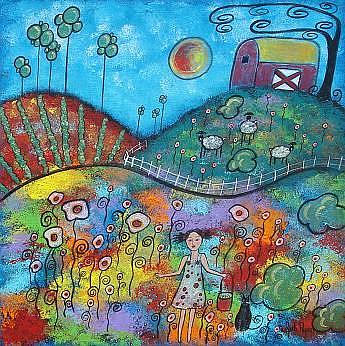 Art: Planting Spring by Artist Juli Cady Ryan