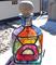 Art: Patron Tequila Bottle (Stained Glass) by Artist Diane G. Casey