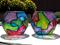 Art: Colorful Puzzle Pieces by Artist Diane G. Casey