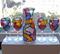 Art: Mo' Rockin' Nights 2 (5 Pc Wine Decanter Set) by Artist Diane G. Casey