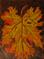 Art: Fall Leaf by Artist Delilah Smith
