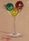 Art: Christmas Martini by Artist Delilah Smith
