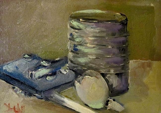 Art: Can and Opener by Artist Delilah Smith