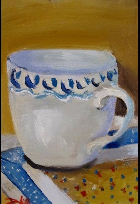 Art: Cup by Artist Delilah Smith