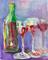 Art: Wine by Artist Delilah Smith