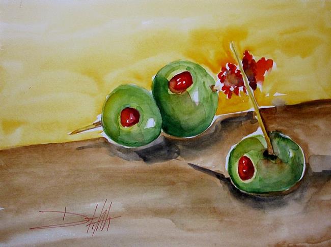 Art: Olives by Artist Delilah Smith