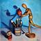 Art: Art Dummy Still Life by Artist Heather Sims