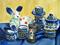 Art: Polish Pottery XVI: Alice in Wonderland by Artist Heather Sims
