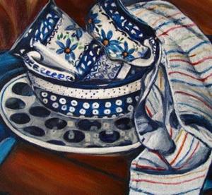 Detail Image for art Cleaning Up!: Polish Pottery XXIII Detail Image for art Cleaning Up!: Polish Pottery XXIII