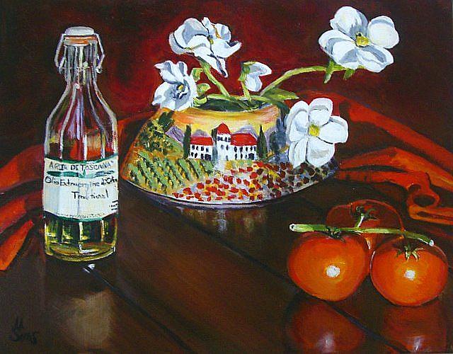 Art: Tuscany: Europe Still XI by Artist Heather Sims