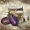 Art: Cannery Row Eggplant by Artist Alma Lee