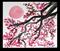 Art: Plum Blossoms #6 by Artist Shari Lynn Schmidt