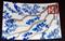 Art: Blue Blossoms #2 by Artist Shari Lynn Schmidt