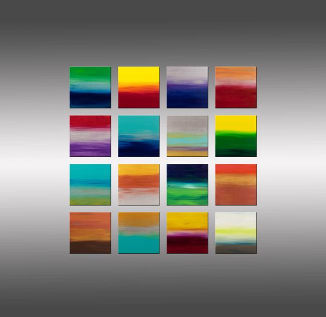 Art: Sunrise Series Collection 6 by Artist Hilary Winfield