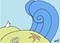 Art: Swirlyville Beach by Artist Aimee Marie Wheaton