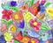 Art: Flower Explosion by Artist Aimee Marie Wheaton