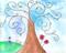 Art: Clouds In Swirlyville by Artist Aimee Marie Wheaton