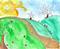 Art: Follow the Swirly Brick Road by Artist Aimee Marie Wheaton