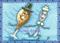 Art: THE DRUMSTICK RAN AWAY WITH THE SPOON by Artist Susan Brack