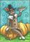 Art: SOCK MONKEY THANKSGIVING by Artist Susan Brack