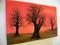 Art: LUCKY THREE TREES SOLD by Artist christi lynn schwartzkopf