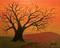 Art: LONE TREE#5 by Artist christi lynn schwartzkopf