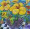 Art: Yellow Tropical Alamanda Flower Basket by Artist Ke Robinson