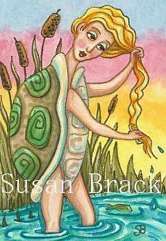 Art: MOCK TURTLE MAIDEN by Artist Susan Brack