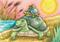Art: TURTLE POND by Artist Susan Brack