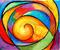 Art: Swirls by Artist Chris Jeanguenat