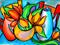 Art: Teapots, Teaspoon, Tulips by Artist Chris Jeanguenat