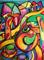 Art: Swirls of Tea, Bed & Breakfast by Artist Chris Jeanguenat