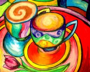 Detail Image for art Coffee on the Front Porch