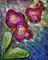 Art: PURPLE ORCHID  by Artist LUIZA VIZOLI