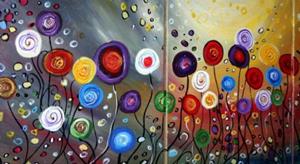 Detail Image for art FANTASY FLOWERS GARDEN