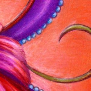 Detail Image for art Paisley Gerbera