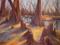 Art: Cypresses I by Artist Virginia Ann Zuelsdorf