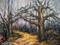 Art: Winter Forest by Artist Virginia Ann Zuelsdorf