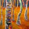Art: Night Trees by Artist Virginia Ann Zuelsdorf