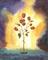 Art: Tulip Tree Island  by Artist Cynthia Schmidt