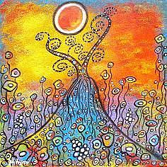 Art: Holding On To Happiness by Artist Juli Cady Ryan