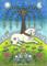 Art: UNICORN ON WILLOW HILL by Artist Susan Brack