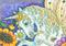 Art: FAIRY'S ROYAL UNICORN by Artist Susan Brack
