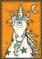 Art: ONE EYE ONE HORN by Artist Susan Brack