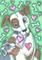 Art: DOG GONE VALENTINE by Artist Susan Brack