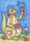 Art: SENDING VALENTINES by Artist Susan Brack
