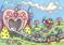 Art: LADYBUG VALENTINE FACTORY by Artist Susan Brack